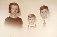 1941_Everdien en Henk en Arie Matser